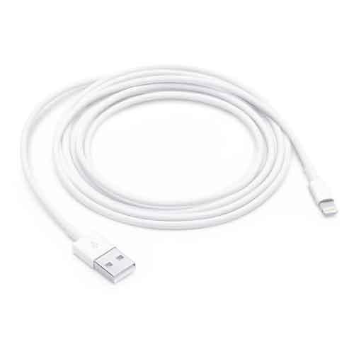 Apple Lightning to 2 m USB Cable price in hyderabad, andhra, tirupati, nellore, vizag, india, chennai