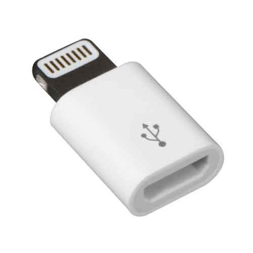 Apple Lightning to Micro USB Adapter price in hyderabad, andhra, tirupati, nellore, vizag, india, chennai
