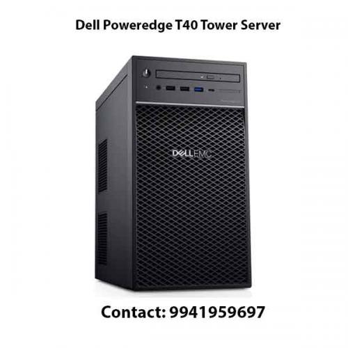 Dell Poweredge T40 Tower Server price in hyderabad, telangana, andhra, vijayawada, secunderabad