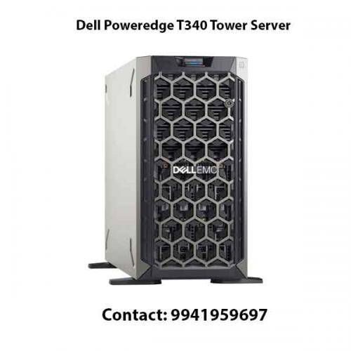 Dell Poweredge T340 Tower Server price in hyderabad, andhra, tirupati, nellore, vizag, india, chennai
