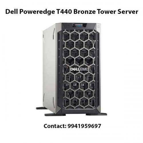 Dell Poweredge T440 Bronze Tower Server price in hyderabad, andhra, tirupati, nellore, vizag, india, chennai