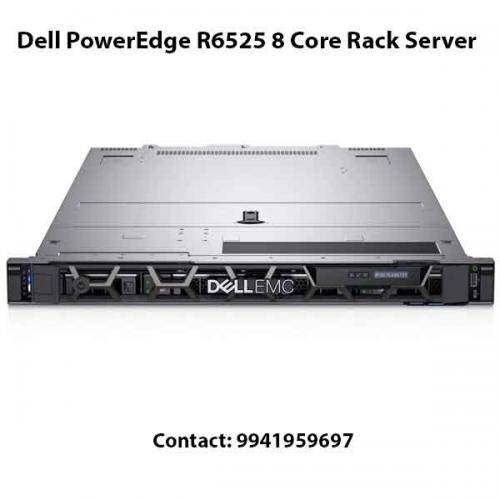Dell PowerEdge R6525 8 Core Rack Server price in hyderabad, chennai, telangana, kerala, bangalore, india