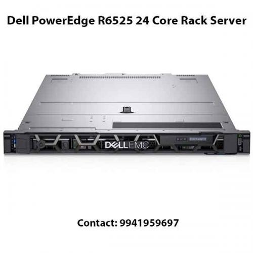Dell PowerEdge R6525 24 Core Rack Server price in hyderabad, chennai, telangana, kerala, bangalore, india