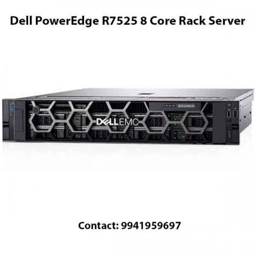 Dell PowerEdge R7525 8 Core Rack Server price in hyderabad, andhra, tirupati, nellore, vizag, india, chennai