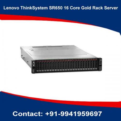 Lenovo ThinkSystem SR650 16 Core Gold Rack Server price in hyderabad, chennai, telangana, kerala, bangalore, india