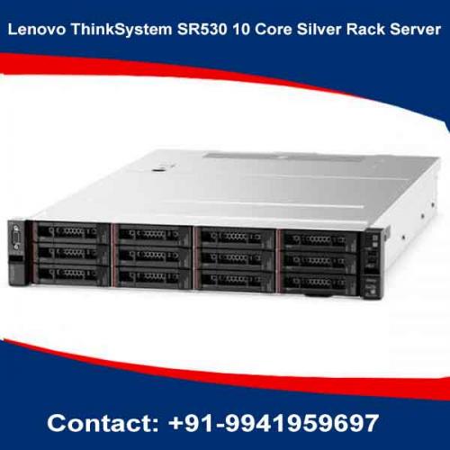 Lenovo ThinkSystem SR530 10 Core Silver Rack Server price in hyderabad, chennai, telangana, kerala, bangalore, india