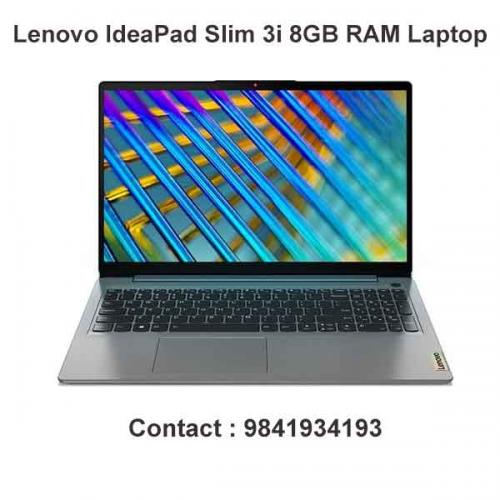 Lenovo IdeaPad Slim 3i 8GB RAM Laptop dealers in hyderabad, andhra, nellore, vizag, bangalore, telangana, kerala, bangalore, chennai, india
