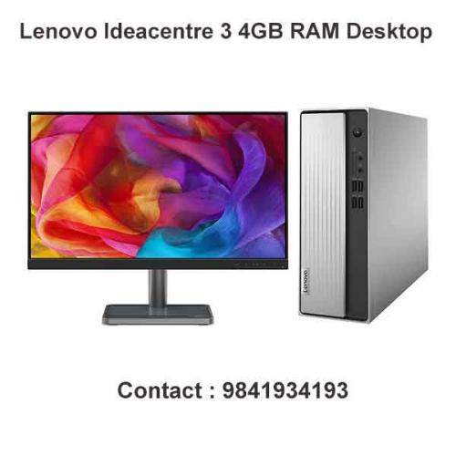 Lenovo Ideacentre 3 4GB RAM Desktop dealers price in hyderabad, telangana, andhra, vijayawada, secunderabad, warangal, nalgonda, nizamabad, guntur, tirupati, nellore, vizag, india