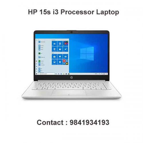 HP 15s i3 Processor Laptop price in hyderabad, telangana, andhra, vijayawada, secunderabad