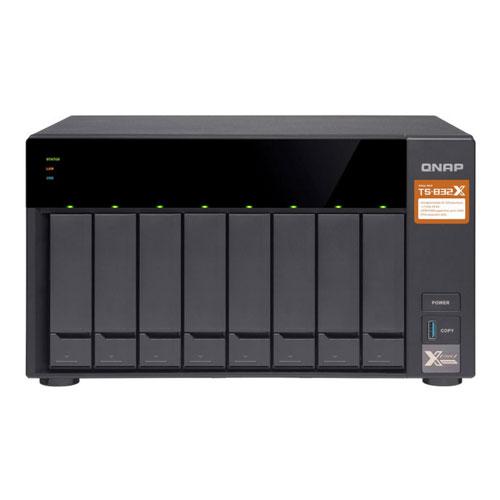 QNAP TS 832PX AnnapurnaLabs Alpine AL324 4GB NAS Storage price in hyderabad, telangana, andhra, vijayawada, secunderabad