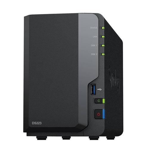 Synology DiskStation DS223 2Bay Network Attached Storage price in hyderabad, telangana, andhra, vijayawada, secunderabad