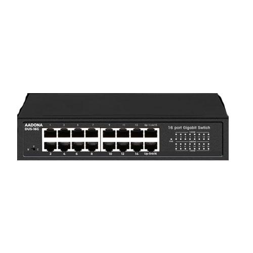Aadona DUS 16G Non PoE Network Switch price in hyderabad, telangana, andhra, vijayawada, secunderabad