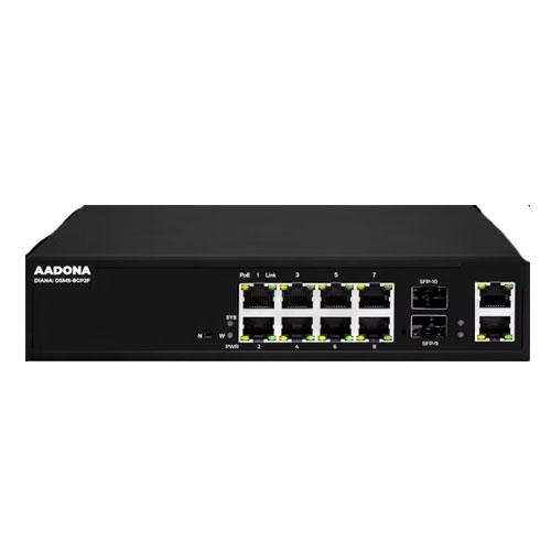 Aadona DSMS 8GP 2F Layer 2 Access Switch price in hyderabad, telangana, andhra, vijayawada, secunderabad