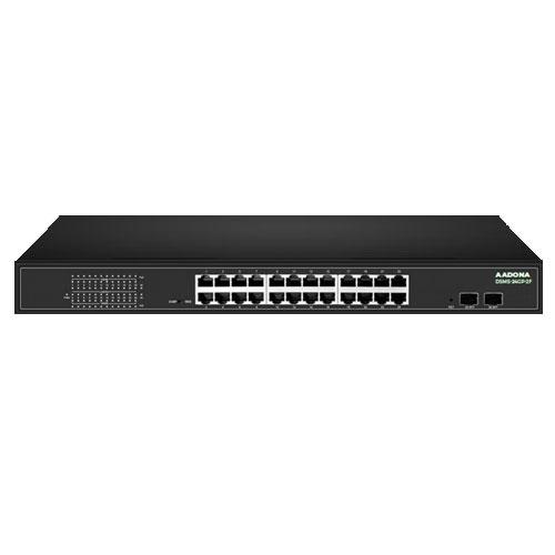 Aadona DSMS 24GP 2F PoE Network Switch price in hyderabad, telangana, andhra, vijayawada, secunderabad