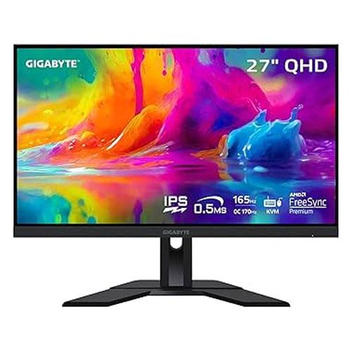 Gigabyte M27Q Quad HD Gaming Monitor dealers price in hyderabad, telangana, andhra, vijayawada, secunderabad, warangal, nalgonda, nizamabad, guntur, tirupati, nellore, vizag, india
