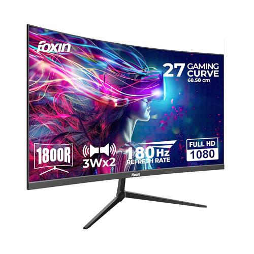 Foxin Phantom 27 Inch Curved Gaming Monitor dealers price in hyderabad, telangana, andhra, vijayawada, secunderabad, warangal, nalgonda, nizamabad, guntur, tirupati, nellore, vizag, india