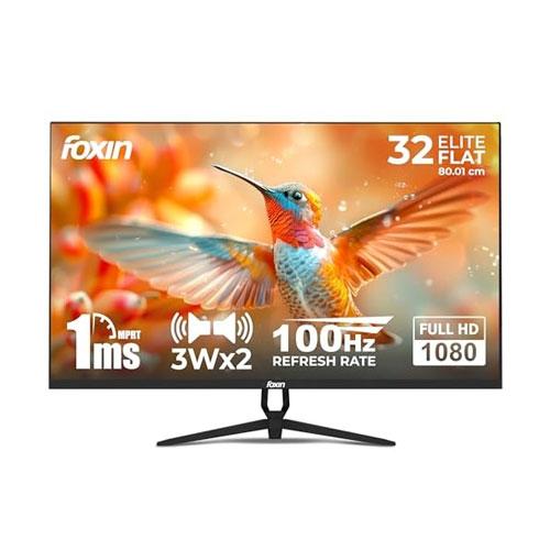Foxin Elite 32 Inch Flat LED Monitor dealers price in hyderabad, telangana, andhra, vijayawada, secunderabad, warangal, nalgonda, nizamabad, guntur, tirupati, nellore, vizag, india