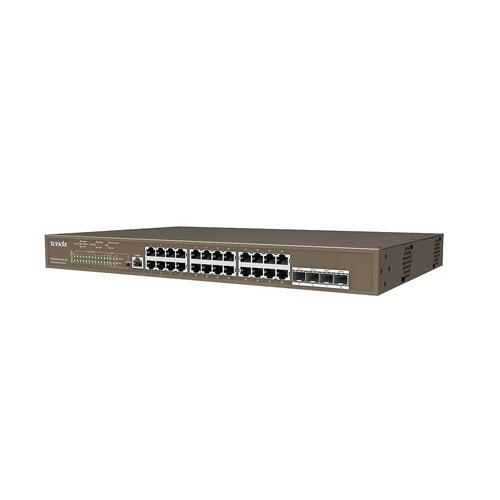 Tenda TEG5328XP 24 410W L3 Managed PoE Switch dealers price in hyderabad, telangana, andhra, vijayawada, secunderabad, warangal, nalgonda, nizamabad, guntur, tirupati, nellore, vizag, india