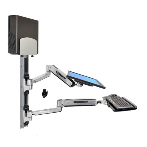 Ergotron LX Sit Stand Wall System dealers price in hyderabad, telangana, andhra, vijayawada, secunderabad, warangal, nalgonda, nizamabad, guntur, tirupati, nellore, vizag, india