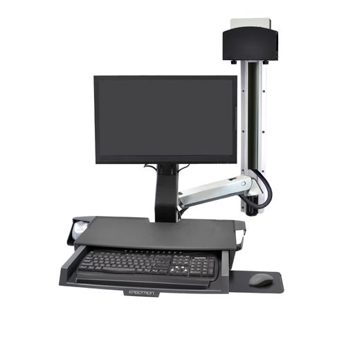 Ergotron StyleView Sit Stand Combo System Worksurface dealers price in hyderabad, telangana, andhra, vijayawada, secunderabad, warangal, nalgonda, nizamabad, guntur, tirupati, nellore, vizag, india