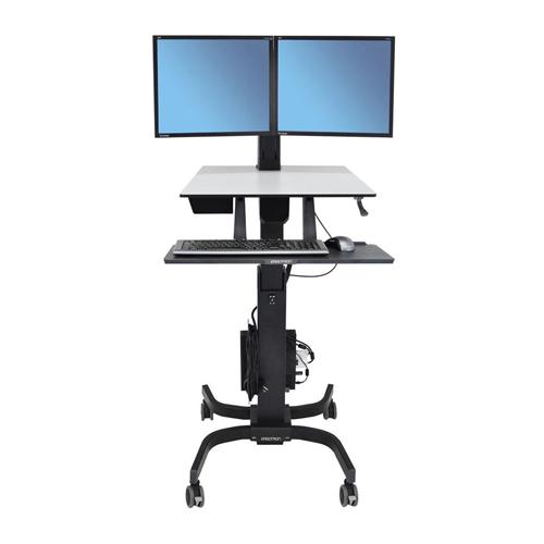 Ergotron WorkFit C Dual Sit Stand Workstation price in hyderabad, telangana, andhra, vijayawada, secunderabad