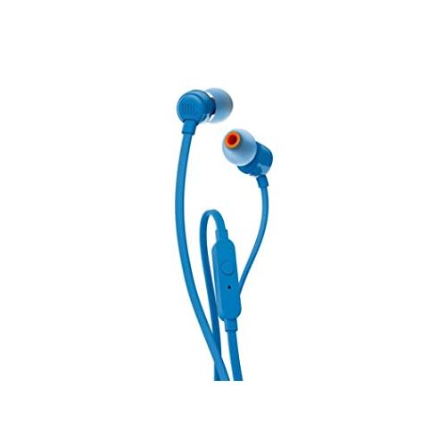 JBL T110 Wired In Blue Ear Headphones price in hyderabad, telangana, andhra, vijayawada, secunderabad