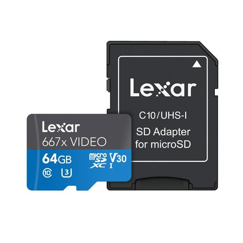 Lexar Professional 667x VIDEO microSDXC UHS I Card dealers in hyderabad, andhra, nellore, vizag, bangalore, telangana, kerala, bangalore, chennai, india