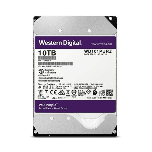 Western Digital Purple 10TB Surveillance Hard Drive dealers price in hyderabad, telangana, andhra, vijayawada, secunderabad, warangal, nalgonda, nizamabad, guntur, tirupati, nellore, vizag, india