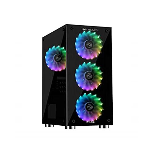 Zebronics Zeb 876B Zeal Gaming Chassis Cabinet dealers price in hyderabad, telangana, andhra, vijayawada, secunderabad, warangal, nalgonda, nizamabad, guntur, tirupati, nellore, vizag, india