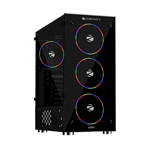 Zebronics Zeb Sonic Gaming Chassis Cabinet dealers price in hyderabad, telangana, andhra, vijayawada, secunderabad, warangal, nalgonda, nizamabad, guntur, tirupati, nellore, vizag, india